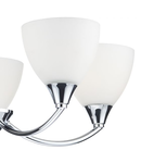 Plafoniera Watson 5 Light Semi Flush Polished Chrome