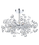 Plafoniera Oberoi 6 Light Semi Flush Polished Chrome