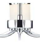 Plafoniera Dublin 5 Light Semi Flush Polished Chrome Led