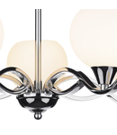 Plafoniera Aruba 5 Light Semi Flush Polished Chrome