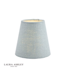 Abajur Laura Ashley Bacall Linen Empire Drum Shade Duck Egg Blue 12.5cm/5 inch