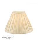 Abajur Laura Ashley Fenn Silk Empire Drum Shade Ivory 25cm/10 inch