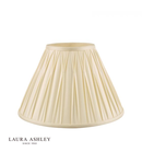 Abajur Laura Ashley Fenn Silk Empire Drum Shade Ivory 25cm/10 inch