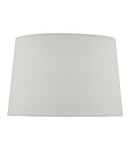 Abajur Vondra Ivory Linen Tapered Drum Shade 36cm