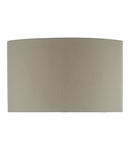 Abajur Funchal Grey Cotton Drum Shade 43cm