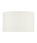 Abajur Esarosa White Linen Drum Shade 37cm