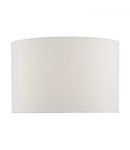 Abajur Osuna Ivory Linen Drum Shade 34cm