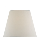 Abajur Joanna White Linen Tapered Drum Shade 23cm