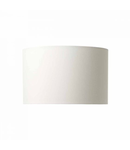 Abajur Gift White Cotton Drum Shade 38cm