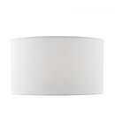 Abajur Erebus White Linen Drum Shade 35cm