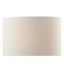 Abajur Donovan Cream Faux Silk Oval Shade 28cm