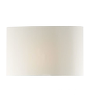 Abajur Donovan Cream Faux Silk Oval Shade 47.5cm