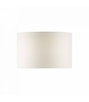 Abajur Pyramid White Linen Drum Shade 46cm