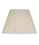 Abajur S1098 Taupe Cotton Tapered Drum Shade 43cm