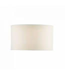 Abajur Pyramid White Linen Drum Shade 35cm