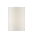 Abajur Tuscan Ivory Cotton Cylinder Shade 13cm