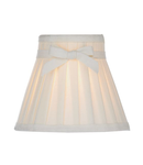 Abajur Judy Cream Linen Tapered Drum Shade 18cm