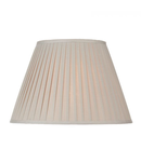 Abajur Layer Taupe Cotton Tapered Drum Shade 43cm