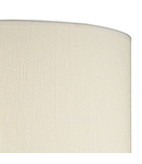 Abajur Delta Ivory Cotton Drum Shade 38cm