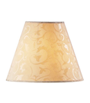 Abajur Blenheim Cream Damask Faux Silk Tapered Drum Shade 30cm