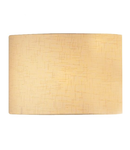 Abajur Avenue Cream Linen Drum Shade 40cm