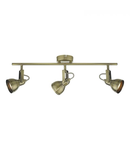 Corp de iluminat tip spot Fothergill 3 Light Bar Spotlight Antique Brass