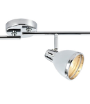 Corp de iluminat tip spot Osaka 4 Light Bar Spotlight White Polished Chrome