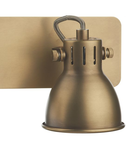 Corp de iluminat tip spot Idaho 2 Light Wall Spotlight Natural Brass