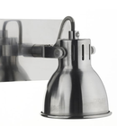 Corp de iluminat tip spot Idaho 2 Light Wall Spotlight Natural Chrome