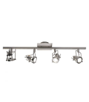 Corp de iluminat tip spot Bauhaus 4 Light Bar Spotlight Satin Chrome