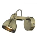 Corp de iluminat tip spot Fothergill Single Wall Spotlight Antique Brass