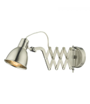 Corp de iluminat tip spot Faxon Extendable Single Wall Spotlight Satin Chrome