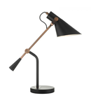 Veioza Jack Task Table Lamp Black Antique Copper