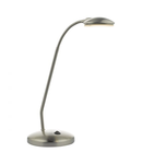 Veioza Aria Task Lamp Satin Chrome LED