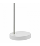 Veioza Frederick Task Lamp White & Satin Chrome