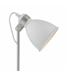 Veioza Frederick Task Lamp White & Satin Chrome