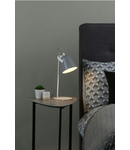 Veioza Effie Table Lamp Soft Matt Grey and White