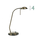 Veioza Journal Task Table Lamp Antique Brass (Multipack)