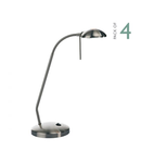 Veioza Journal Task Table Lamp Satin Chrome (Multipack)