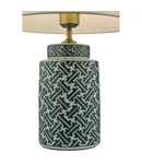 Veioza Reese Table Lamp Green Print Base Only