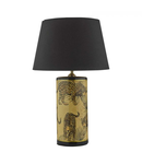 Veioza Eliza Table Lamp Leopard Motif In Gold Base Only