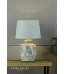 Veioza Laura Ashley Elizabeth Ceramic Table Lamp With Bird Print Design Base Only