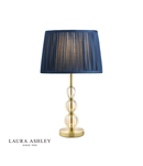 Veioza Laura Ashley Selby Large Table Lamp Antique Brass & Glass Ball Base Only