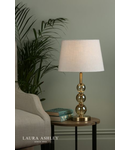 Veioza Laura Ashley Selby Large Table Lamp Antique Brass & Glass Ball Base Only