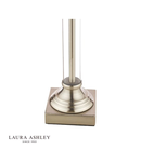 Veioza Laura Ashley Winston Table Lamp Antique Chrome & Glass Base Only