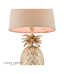 Veioza Laura Ashley Pineapple Table Lamp Champagne With Shade