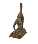 Veioza Dwayne Monkey Table Lamp Bronze With Shade