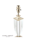 Veioza Laura Ashley Carson Medium table Lamp Polished Nickel & Crystal Base Only