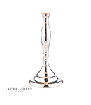 Veioza Laura Ashley Ellis Table Lamp Polished Chrome With Grey Shade
