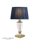 Veioza Laura Ashley Carson Small Table Lamp Antique Brass & Crystal Base Only